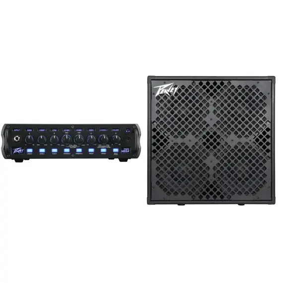 Peavey MiniMEGA Bass Head and MiniMEGA 410 Bass Cabinet BUNDLE
