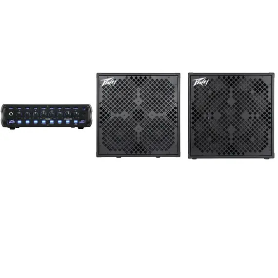 Peavey MiniMEGA Bass Head and MiniMEGA 410 and 115 Bass Cabinet BUNDLE