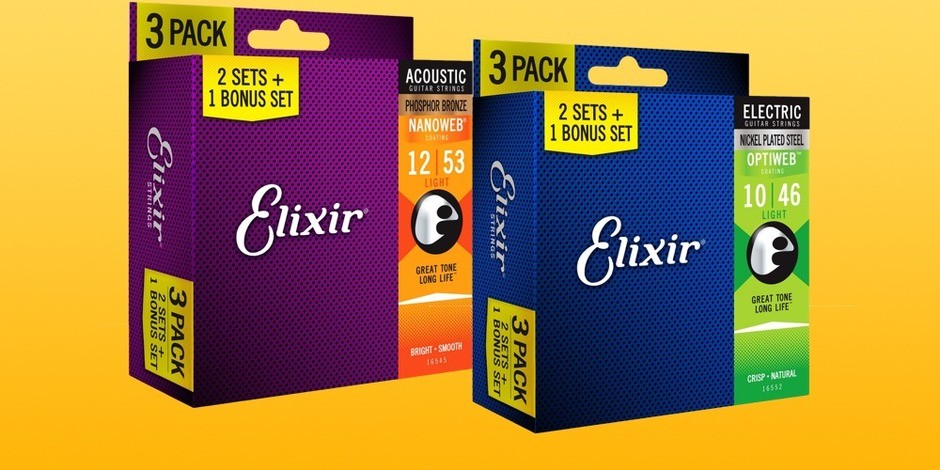 Elixir Strings - Buy 2 get 1 FREE!