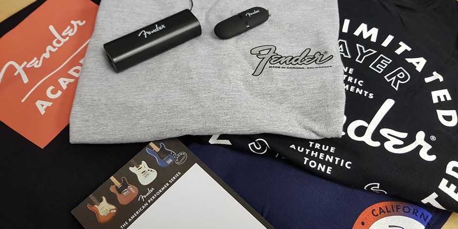 NOW CLOSED - Fender Goody Bag Competition