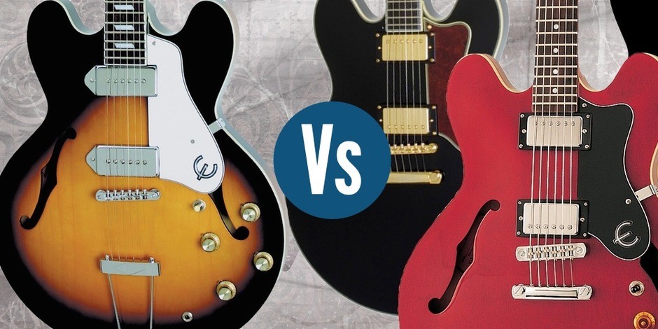 Epiphone ES-335 vs Casino vs Sheraton