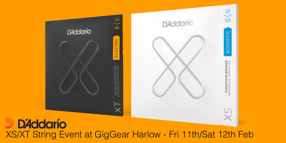 D'Addario XS/XT String Weekend at GigGear