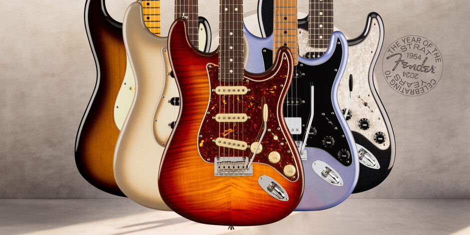 Fender 70th Anniversary Stratocasters