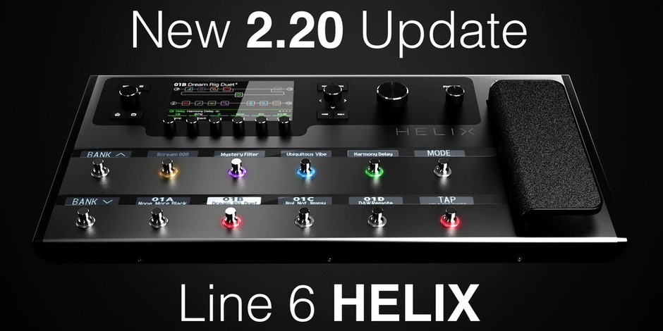 Line 6 Helix 2.20 Update