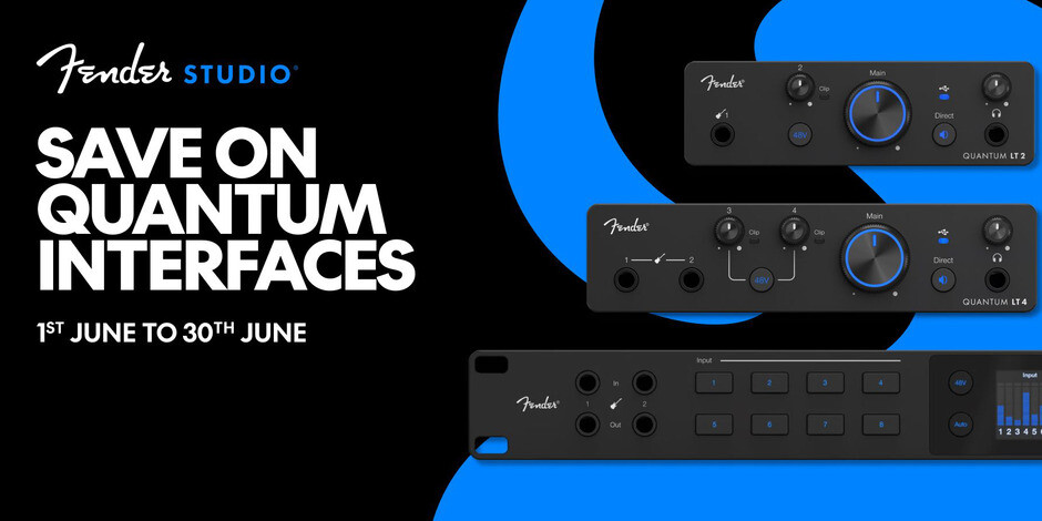 Fender Studio Quantum Interfaces  - SPECIAL JUNE OFFERS