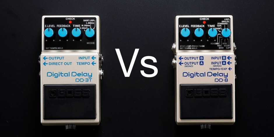 BOSS DD3T vs DD8 - GigGear