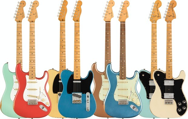 2020 Fender Limited Edition Roadworn Guitars and Basses