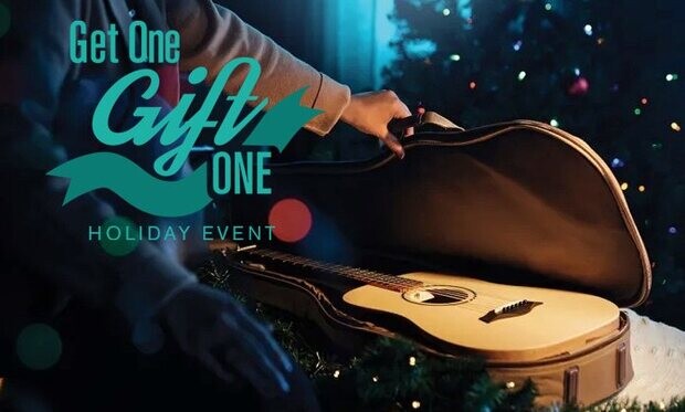 Get a FREE Taylor Guitar -  Get One | Gift One Promotion!