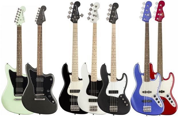 New Squier Contemporary Series Models