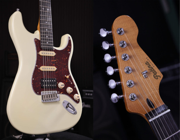 Patina 4 Series PS-4 Guitar in Olympic White Patina 4 Series PS-4 Guitar in Olympic White